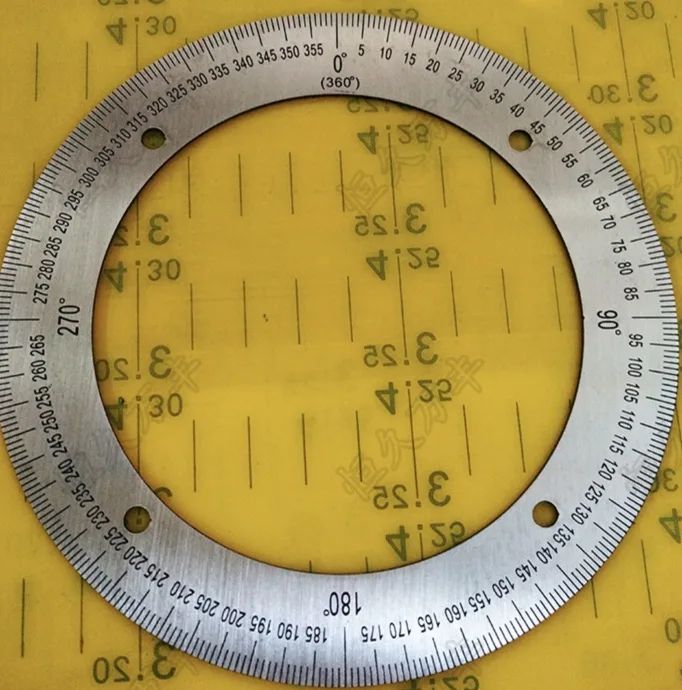 

1pcs. outer diameter:130mm 360 degree dial Steel disc
