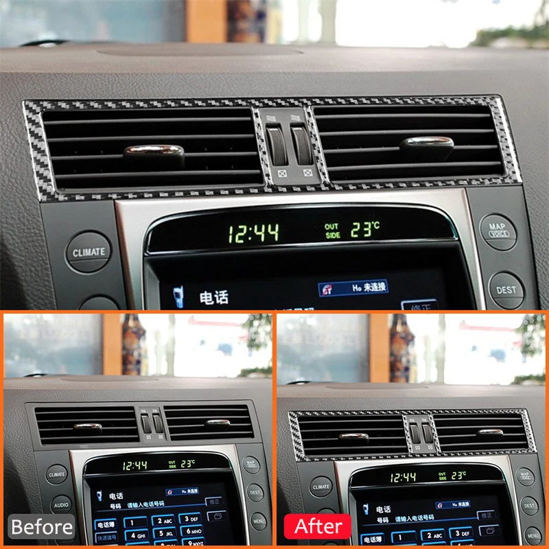 Углеродное волокно автомобильное центральное управление вентиляционное