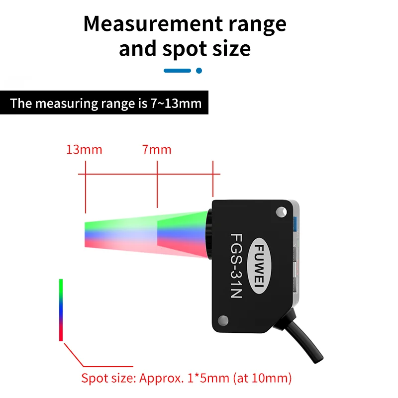 FGS-31N Инфракрасное высокоточное измерение для распознавания цветовых этикеток