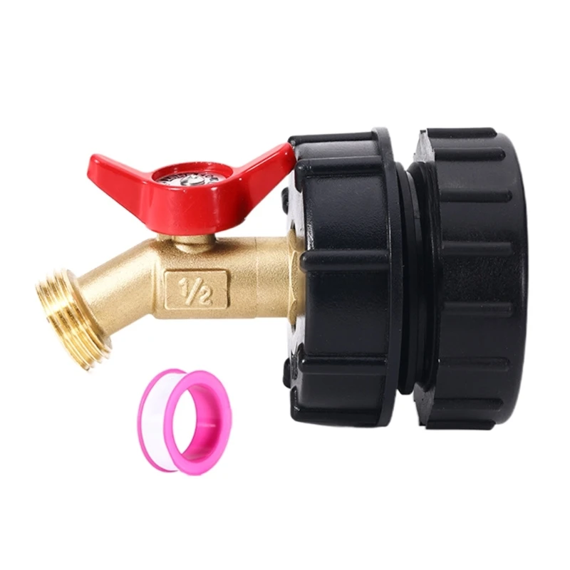 

IBC Tote Fitting Латунный адаптер бака IBC с адаптером для шланга дюйма
