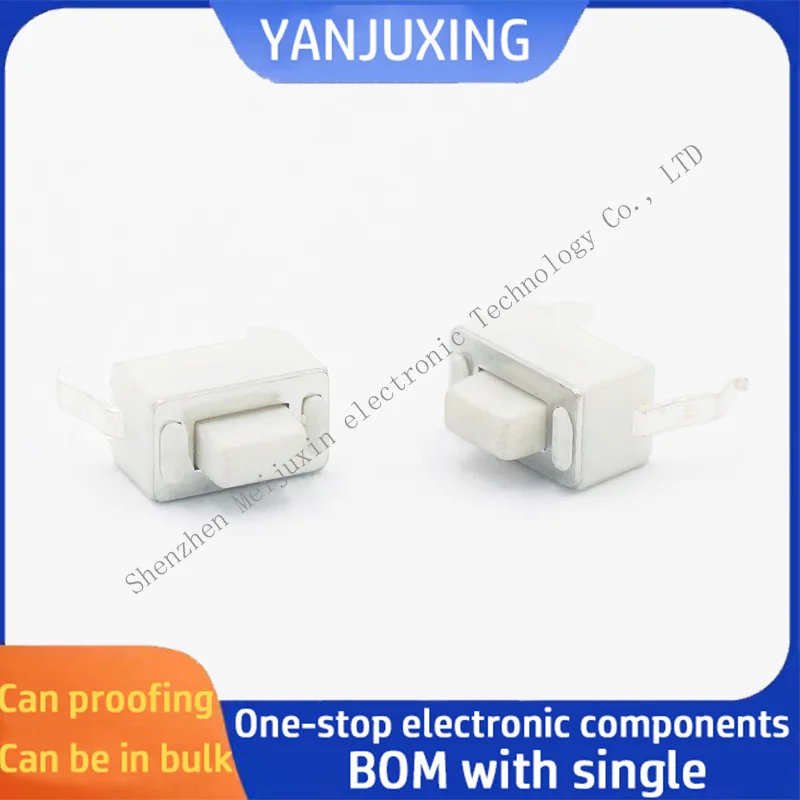 100 шт./лот 3*6*4 3 мм Штекерный переключатель двухконтактный для игрушек сенсорный