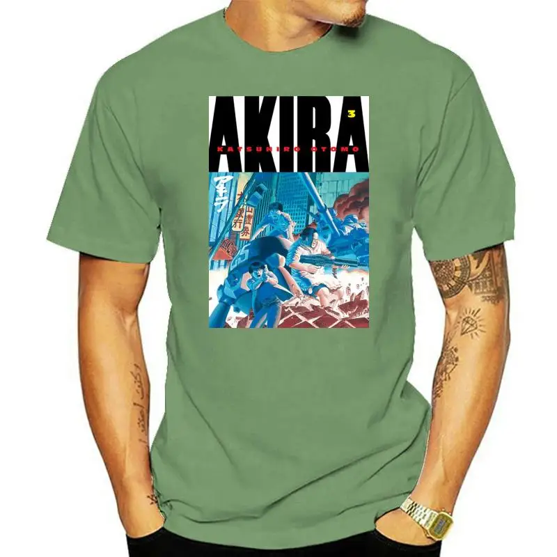 

Akira 1988 Natural T-Shirt V7 Manga K.Otomo Tokyo 100% Cotton Sizes S 5Xl