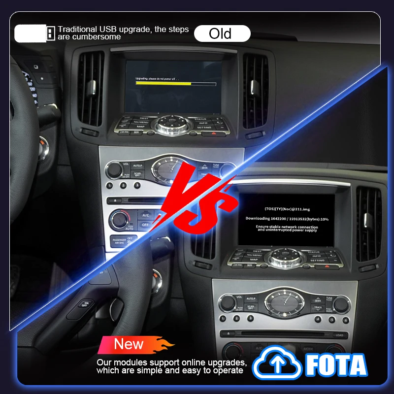 Фото Беспроводной адаптер CarPlay Android Auto для Infiniti G Series G37 G35, поддержка Mirror Link AirPlay, комплект для модернизации Plug & Play №5