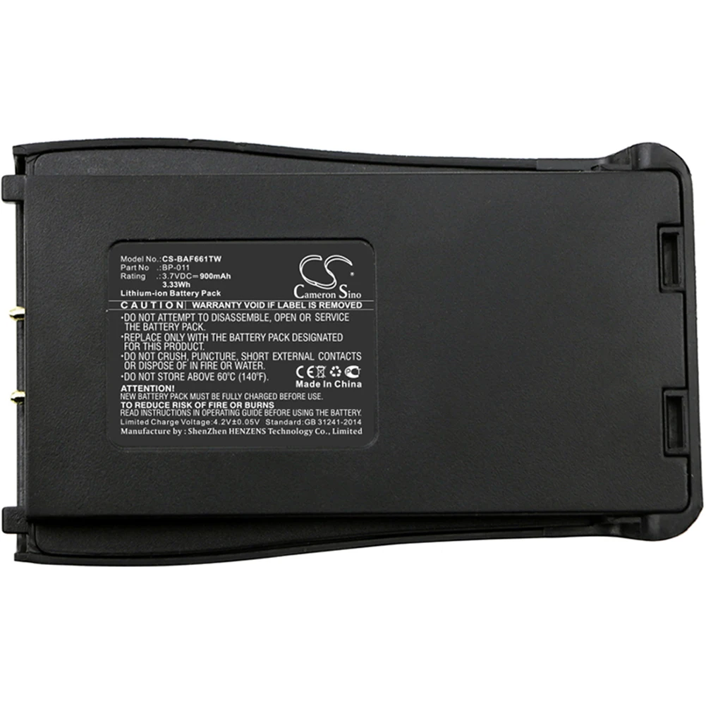 Кэмерон китайско 900mA Батарея для Baofeng BF 666S 666 S 777S 777 888S 888 BP 011|Цифровые аккумуляторы|