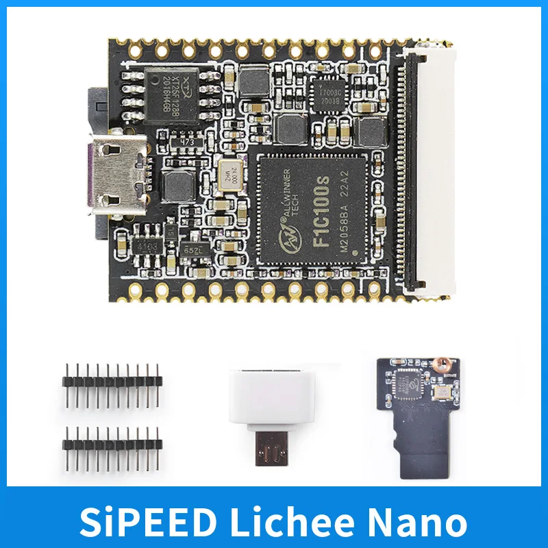 

Макетная плата SiPEED Lichee Nano с флэш-Linux, 16M Flash F1C100s ARM 926EJS, опциональный экран модуля Wi-Fi