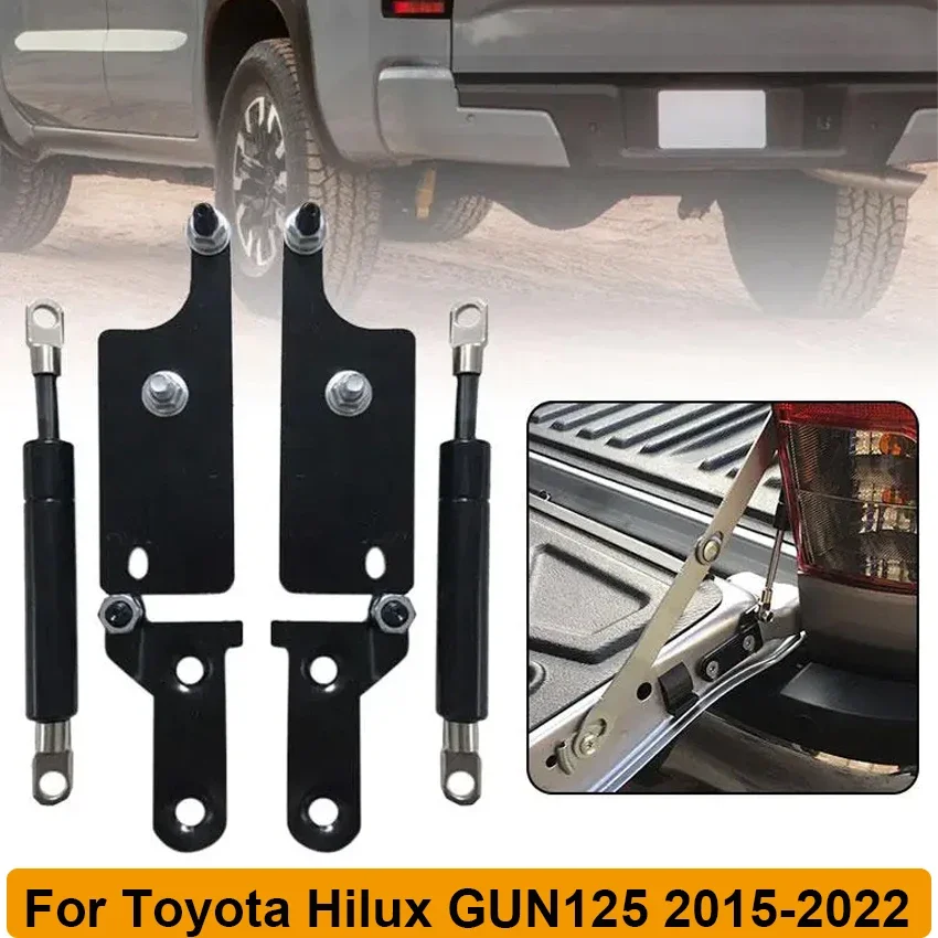 2 шт. для Toyota Hilux GUN125 126 Revo 2015-2022 задняя дверь багажника замедленный демпфер газовая