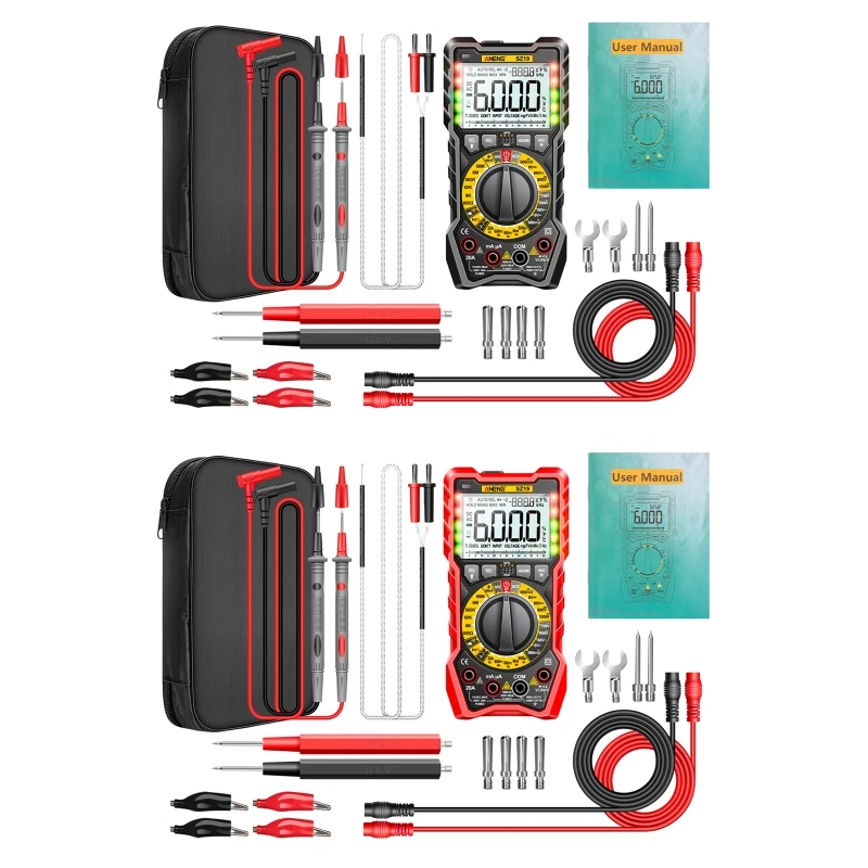 

Auto Ranging Digital Multimeter A-C/DC- Voltage Current Resistance Multi Testers Voltmeter Ammeter Ohmmeter Frequency