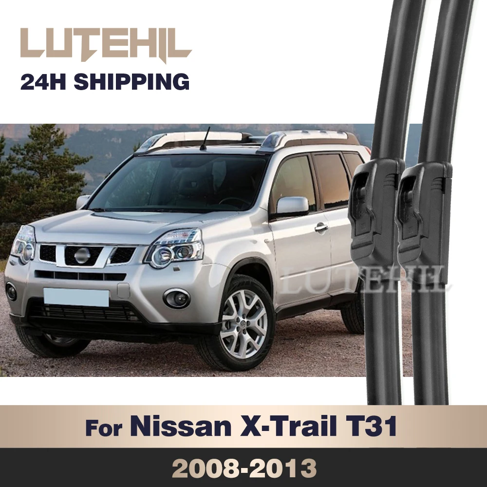 

Для Nissan X-Trail T31 2008-2013 2009 2010 2011 2012 стеклоочиститель передние щетки стеклоочистителя лобовое стекло щетка 24 "+ 16"