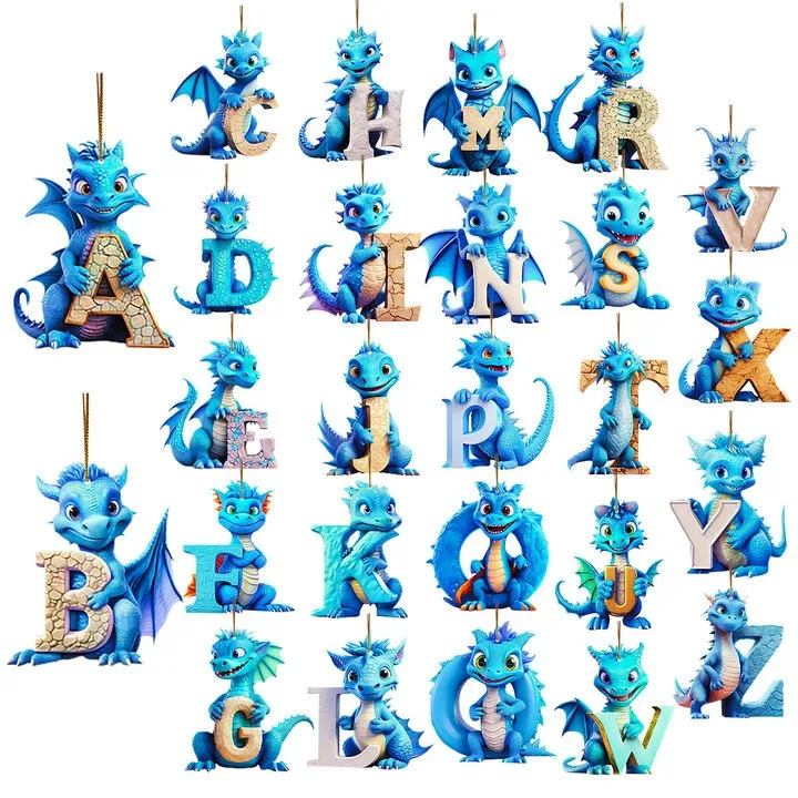 Календарь с подвеской в виде дракона календарь обратным отсчетом 2D плоский