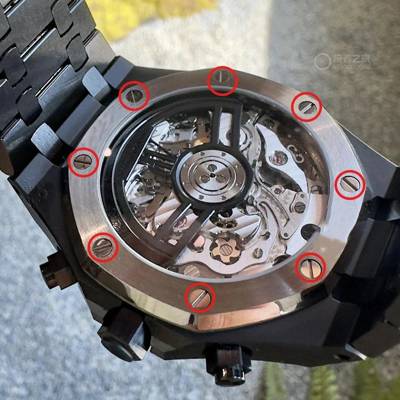 Винт для часов аксессуары винт нижней крышки AP Royal Oak 15703 15706 15707 15710 26331 15400 26400 26470 15500