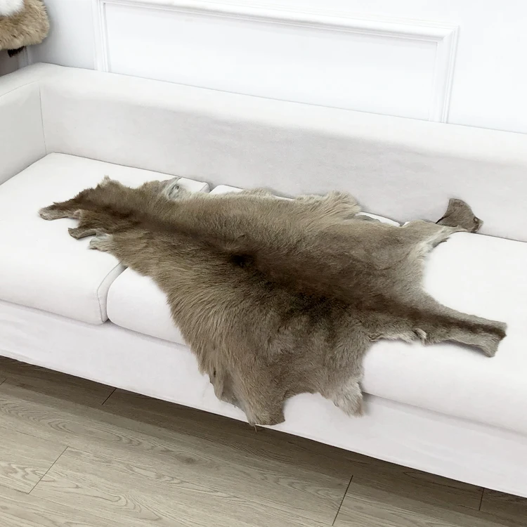 Коврики из кожи кенгуру с животными прикроватный мех кожаная подушка для газона