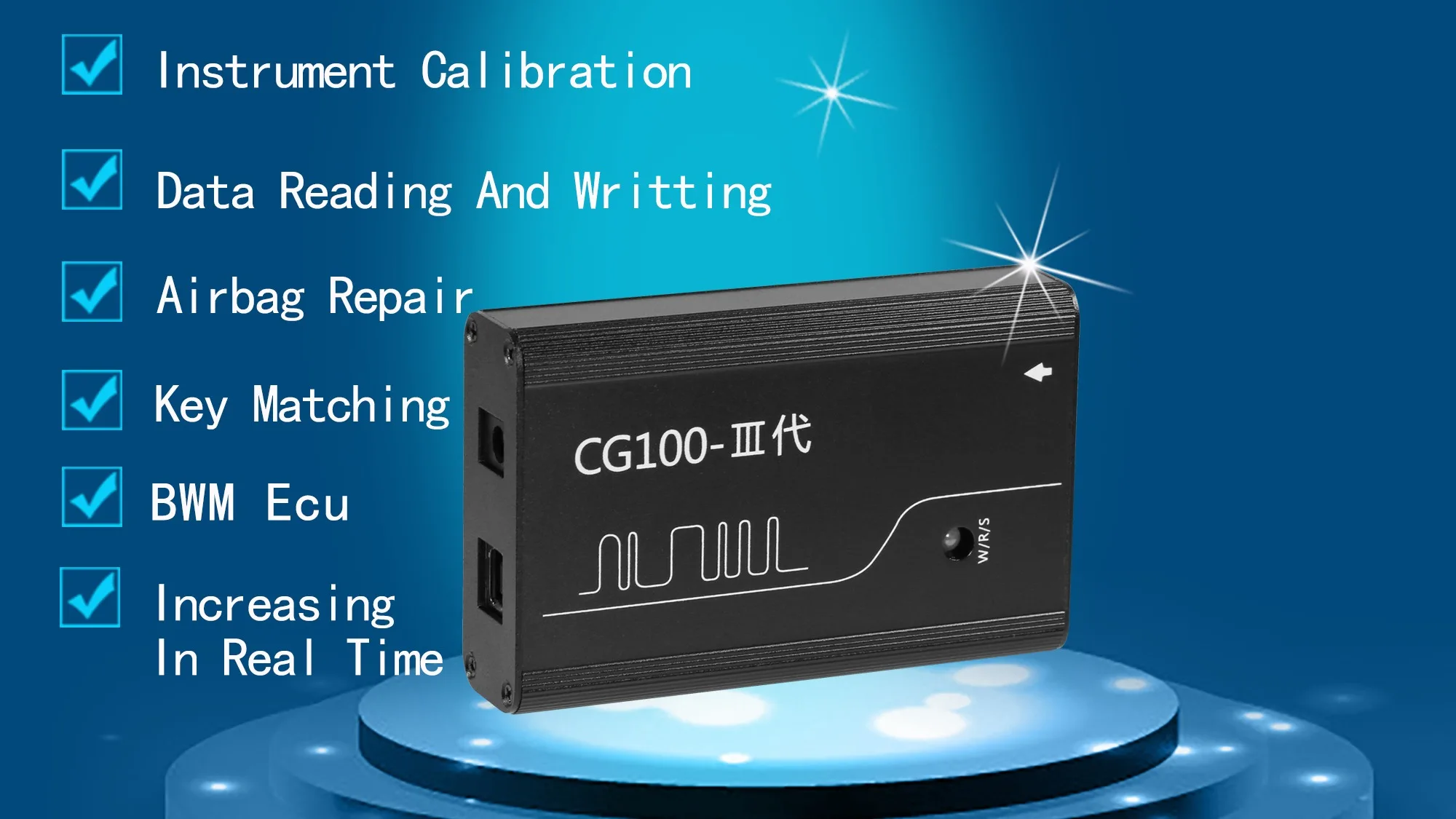 

CG100 III Full Functions Car Key Programmer Vehicle Diagnostic Tools