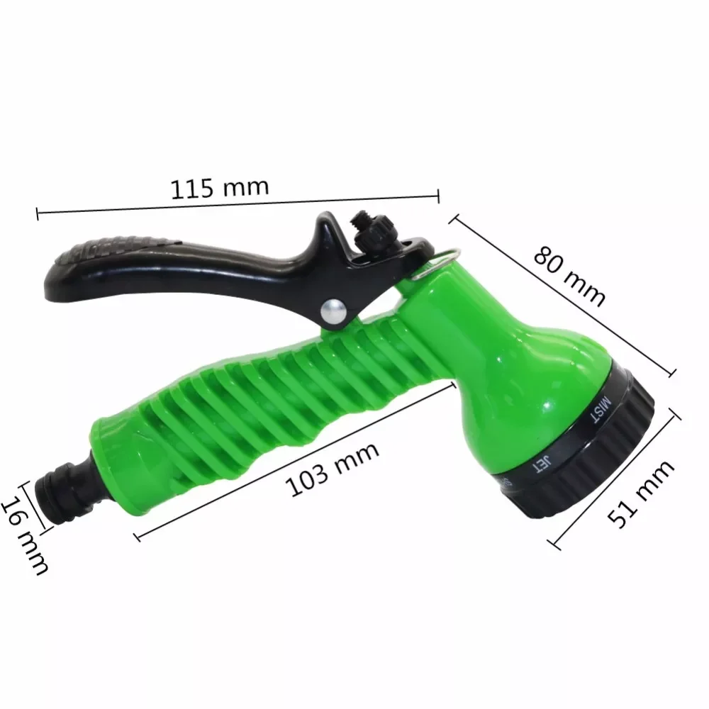 styles High pressure water gun Garden spray irrigation watering spray gun Car wash tools fogging nozzles