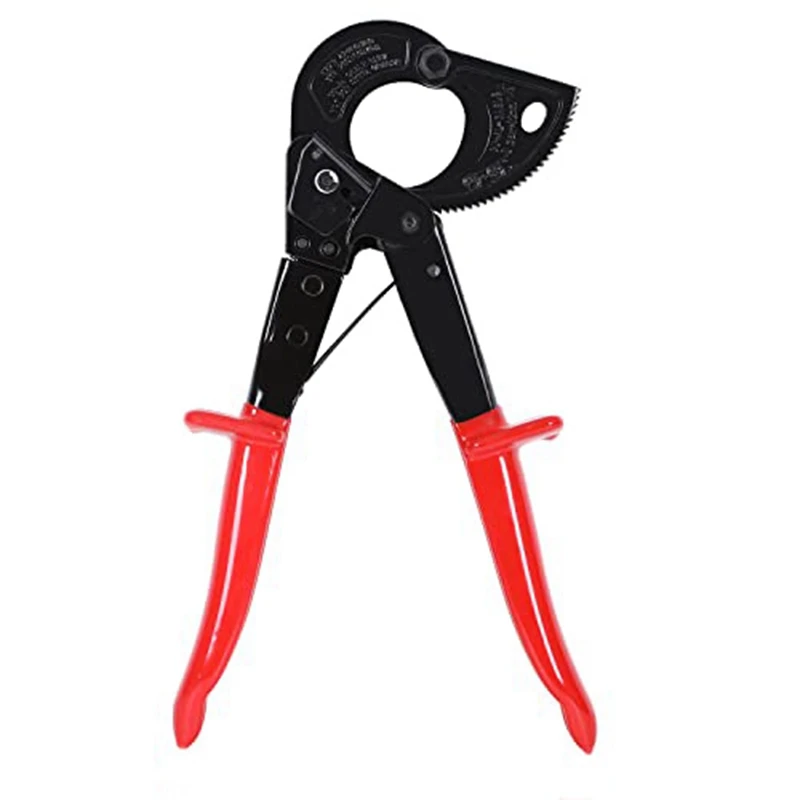 

1 PCS WX-325 Hand Ratchet Cable Scissors Cable Pliers Copper Aluminum Wire Pliers Labor-Saving Scissor Pliers Red