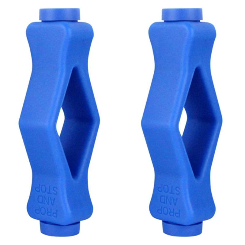 

2X Prop And Stop - Front Load Washer Door Holder: Helps Your Washer Dry Properly To Prevent Odors (Blue)