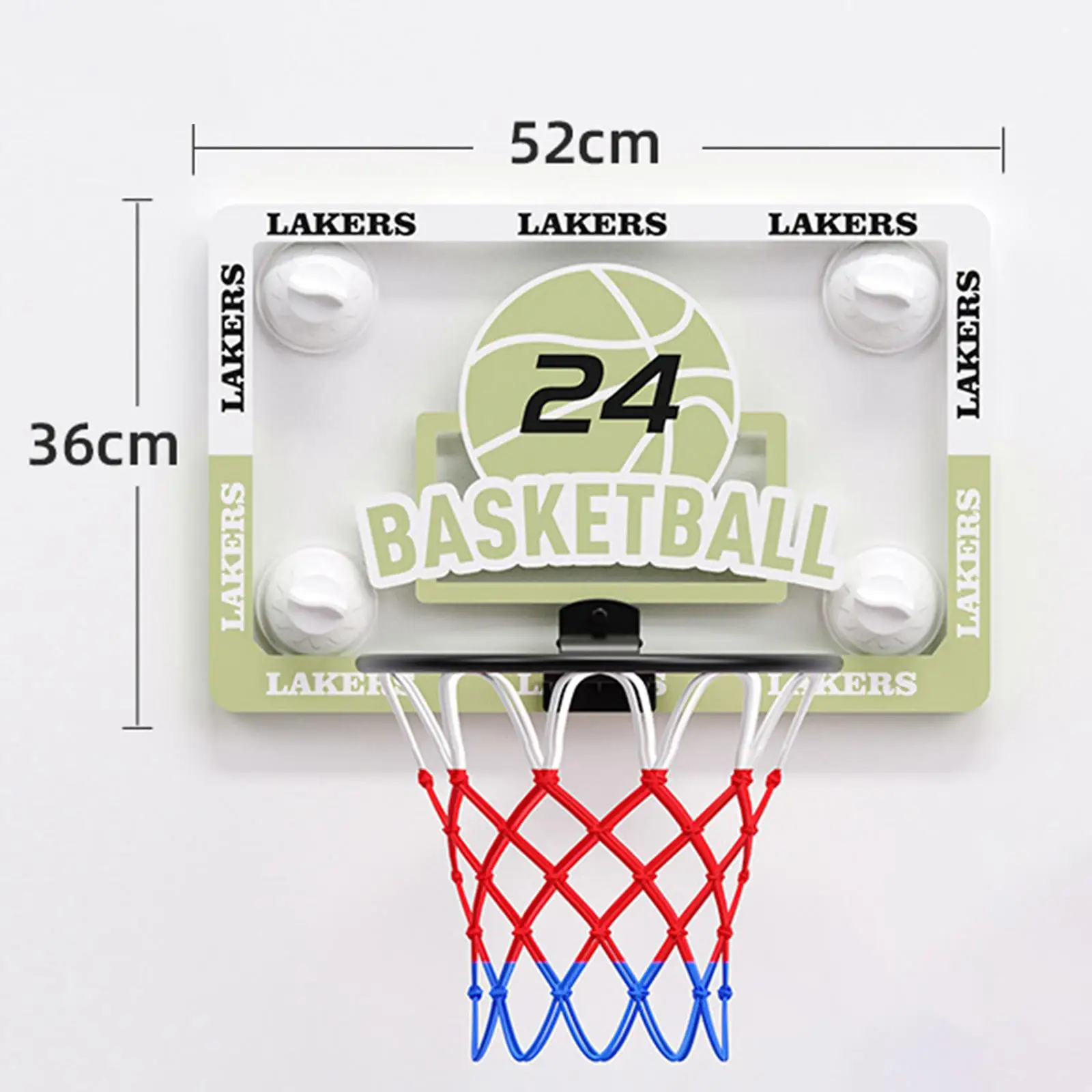 Баскетбольное кольцо на присоске сложенное портативное простая установка