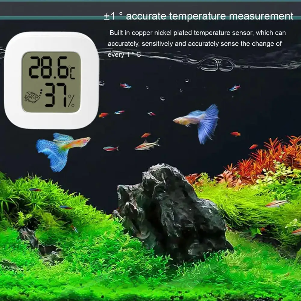 

Practical Aquarium Tank Thermometer Energy-saving Simple Operation Wireless Aquarium Thermometer Household Supply