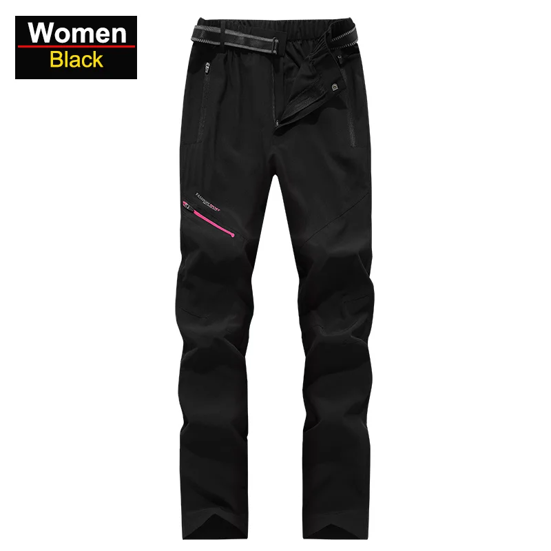 

CHRLCKWomen's Quick Dry Waterproof Hiking Summer Breathable Outdoor Camping Trousers Climbing Trekking Hunting Pants