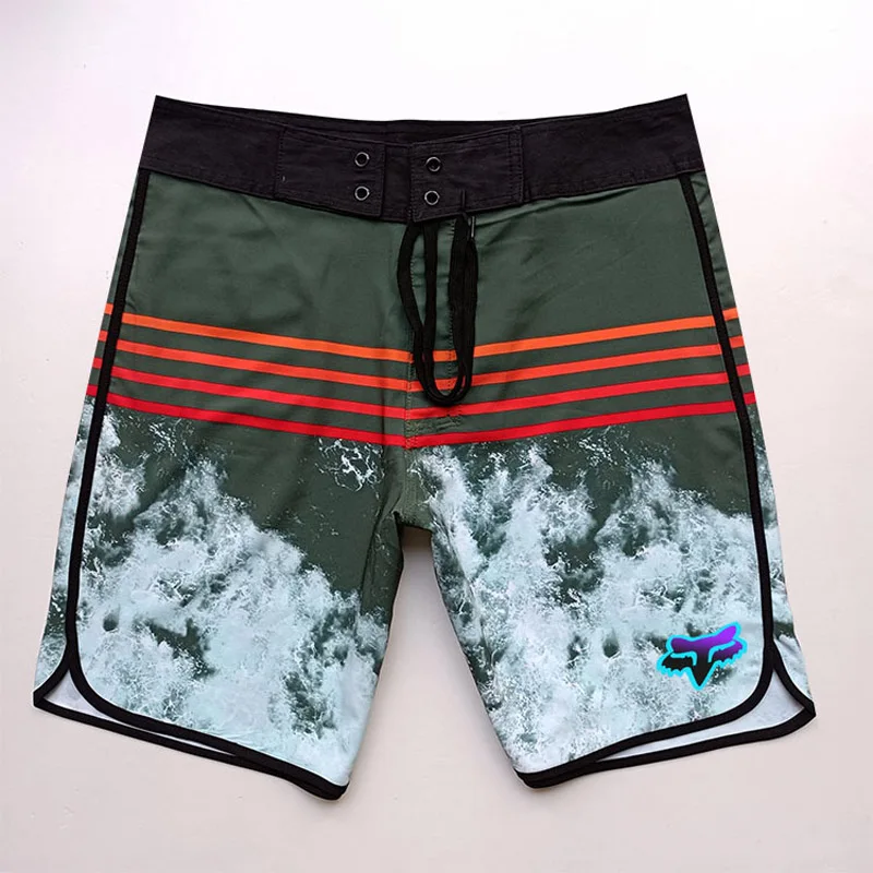 

Summer Men's Casual Shorts Quick Dry Sports Short Pants Man Bermuda Swimming Trunks Beachwear Fashion Surfing Board Shorts Men