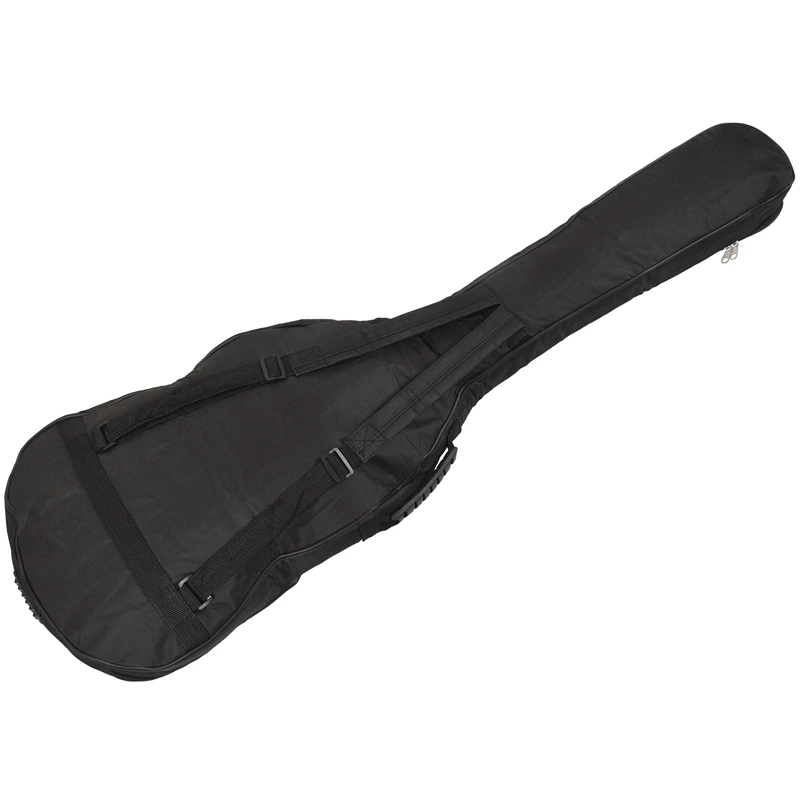 

Black Waterproof Double Straps Bass Backpack Gig Bag Case For Electric Bass Guitar 5Mm Thickness Sponge Padded
