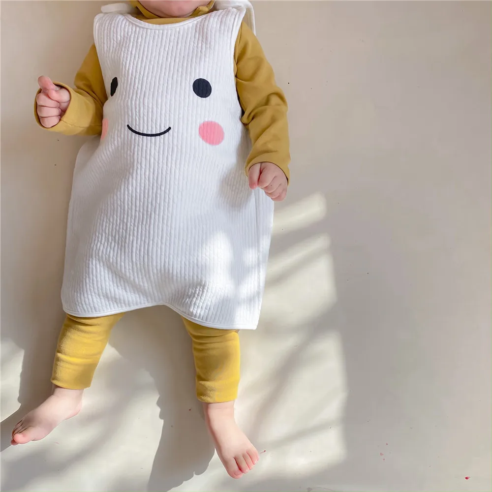 

Baby Toddler Sleeping Bag Sleeveless Vest Anti-kick Autumn Sleep Sack For Newborn Baby Girl Boy Sleeping Bags