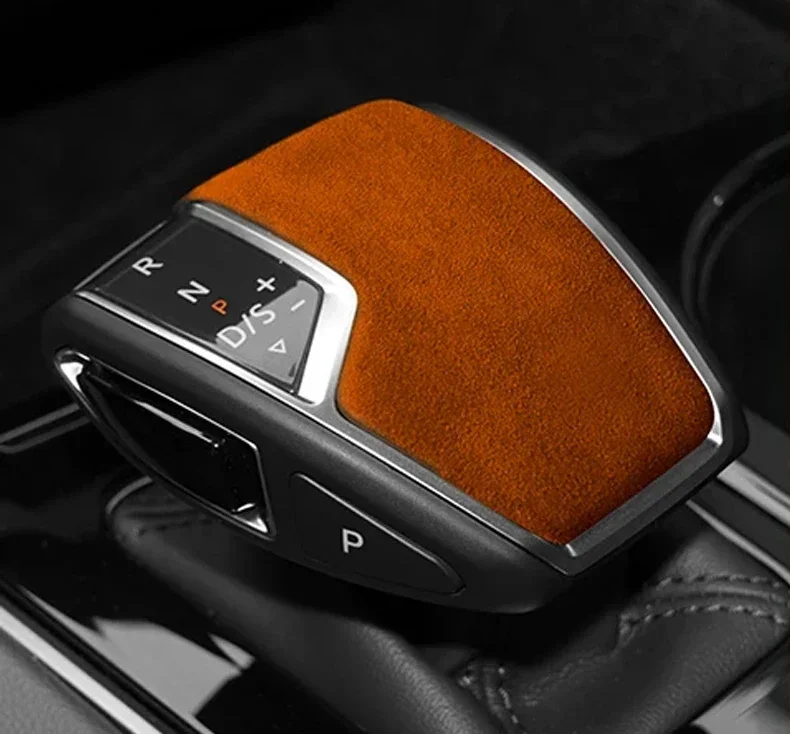 

Наклейка на ручку переключения передач, аксессуары для центральной консоли автомобиля, для Volkswagen Touareg 2019-2023, замша