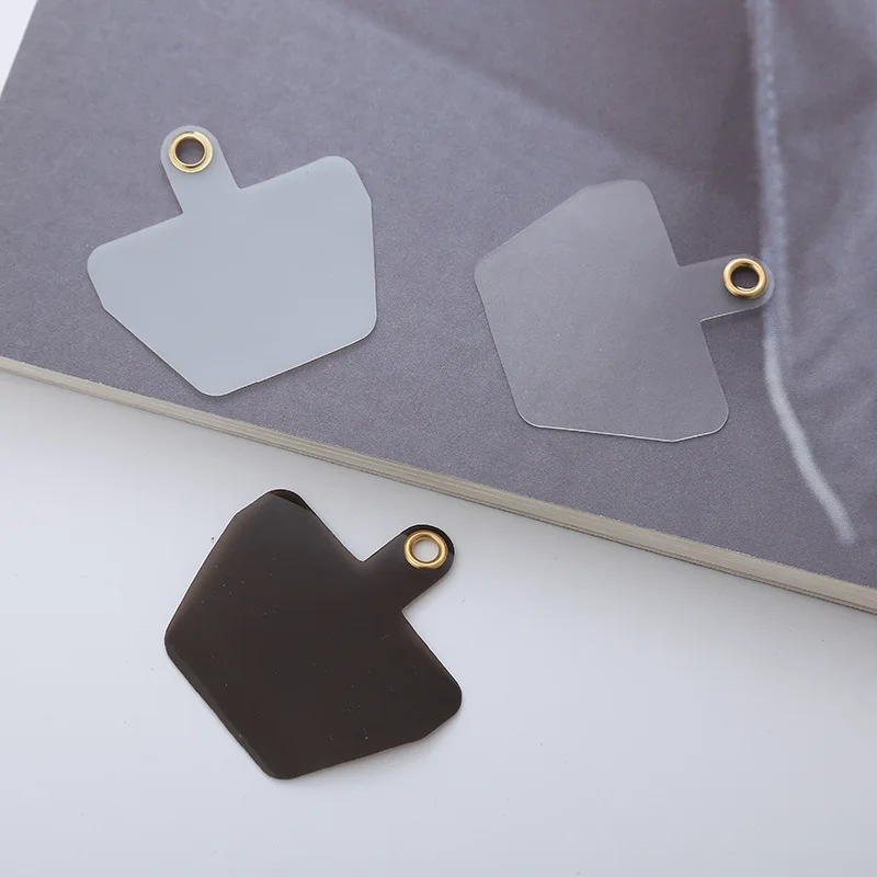 

5pcs New Phone Lanyard Gasket Universal Detachable Mobile Phone Patch Anti-lost Phone Lanyard Chain Accessories