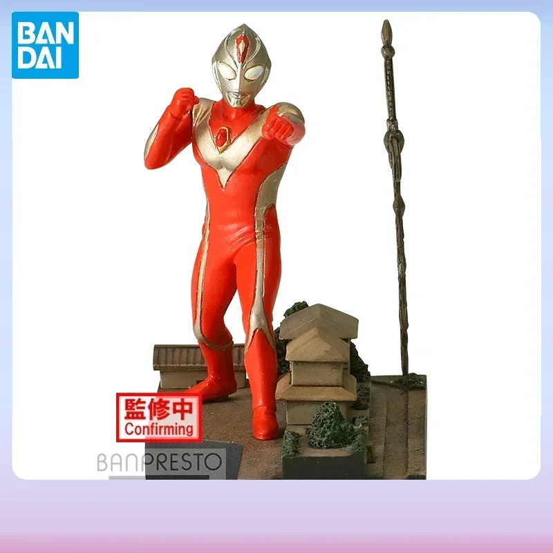 Фото В наличии Bandai, оригинальная анимационная фигурка Ultraman Dyna Tokusatsu STAGEMENT, праздничный подарок BB №1