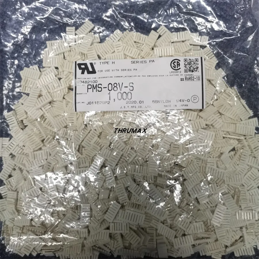 

1000/lot PMS-08V-S Plastic shell Connector 100% New and Original