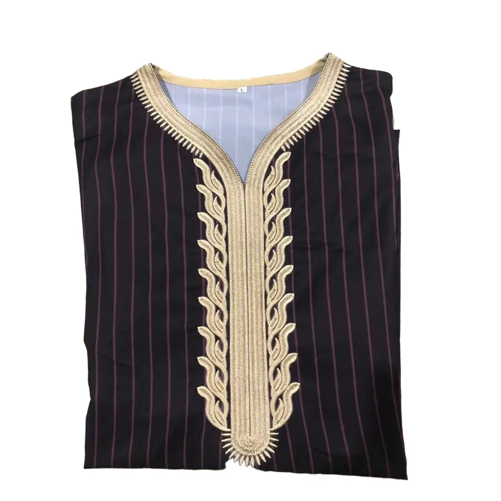 New Muslim Men Simple Robe Middle East Dubai Islamic Clothing Prayer Robe For Muslim Men Islamic Prayer Jubba Red Thobe 2022