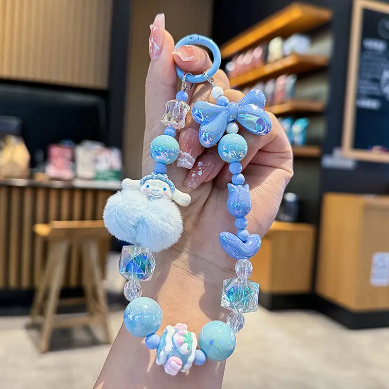 Sanrio Kuromi Cinnamoroll аниме цепочка для мобильного телефона милый мультфильм My Melody