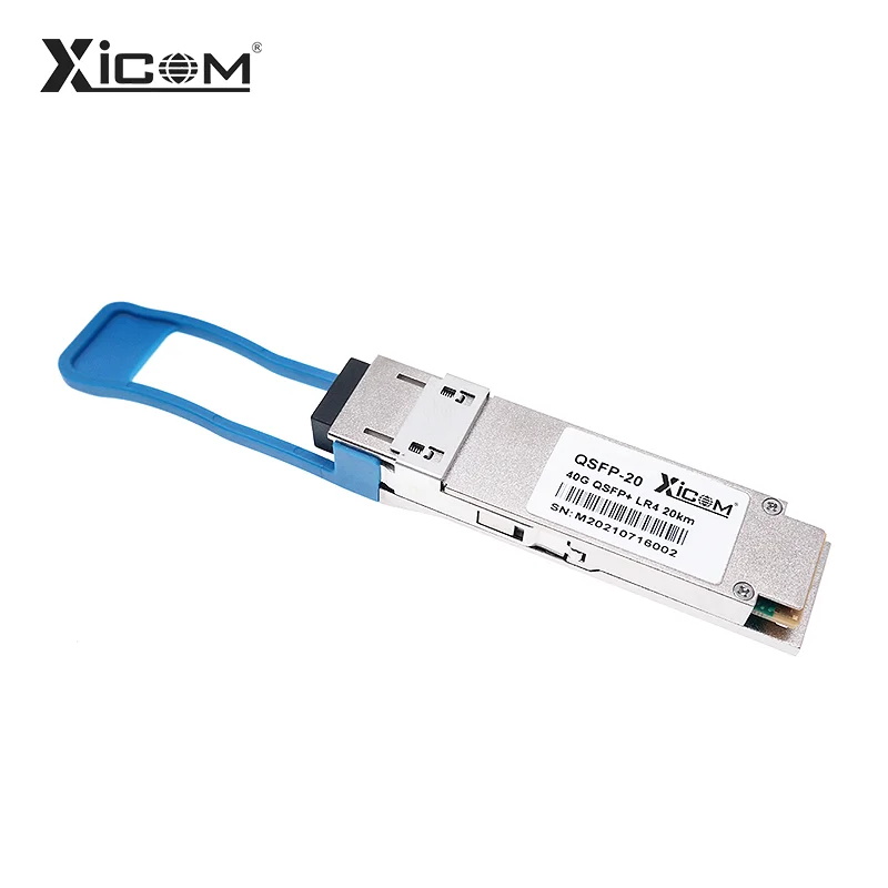40Gbps 1310nm 20km LC Single Mode Fiber Optical SFP Module QSFP+LR4 DDM Function SMF Switch  Optic Module