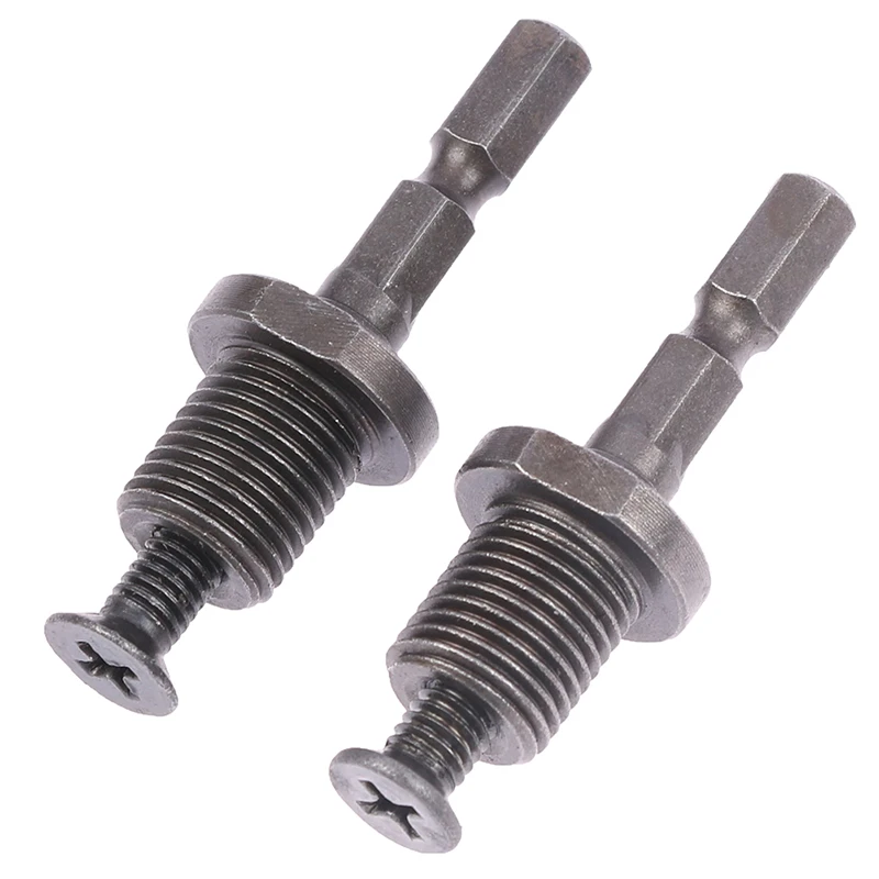 

10mm/13mm 1/2 20UNF Hexagon Connecting Rod Adapter Hex Male Thread Screw Drilling Bits Accessory For Drill Chuck
