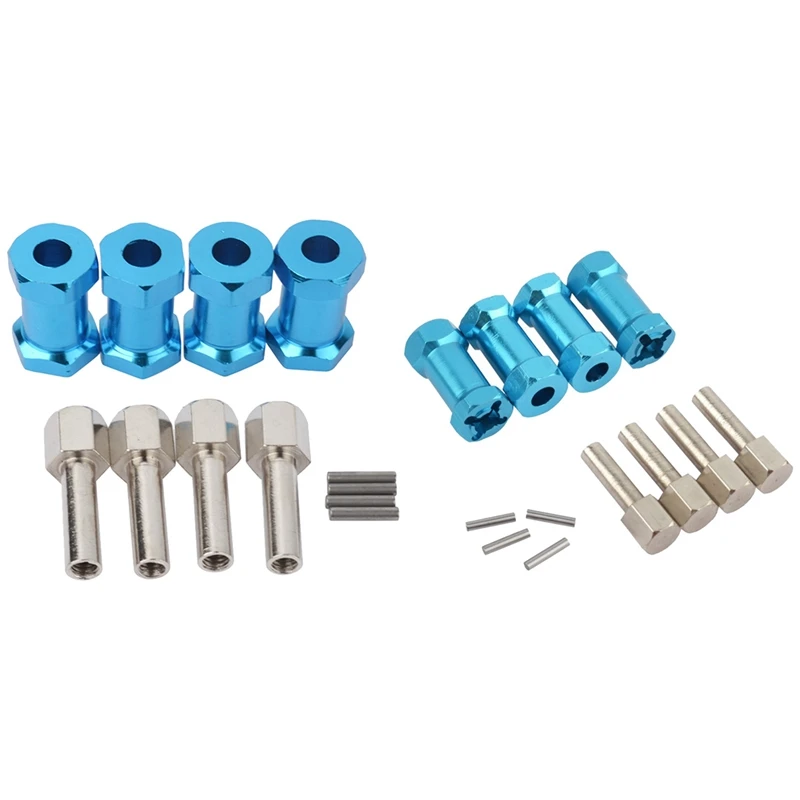 

8 шт., алюминиевые удлинители для привода, 12 мм, 25 мм и 20 мм