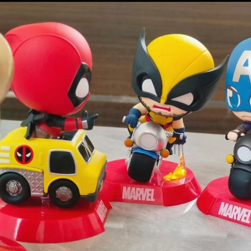 Фото Коллекционная мини-фигурка Hot Toys Marvel Comics Cosbi: Серия «Транспортные средства» — Загадочная коробка-сюрприз (Blind Box) — Милая одиночная коллекционная фигурка для коллекционеров, отличный подарок №5