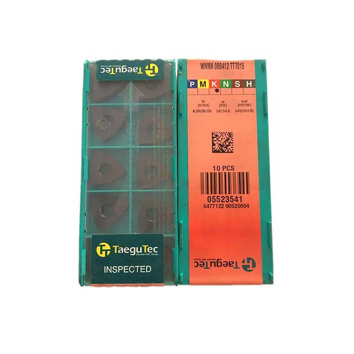 

TaeguTec 100% Original WNMA WNMA08 WNMA080412 TT7015 WNMA080408 TT7015 TT7310 Medium-Roughing Carbide Turning Inserts