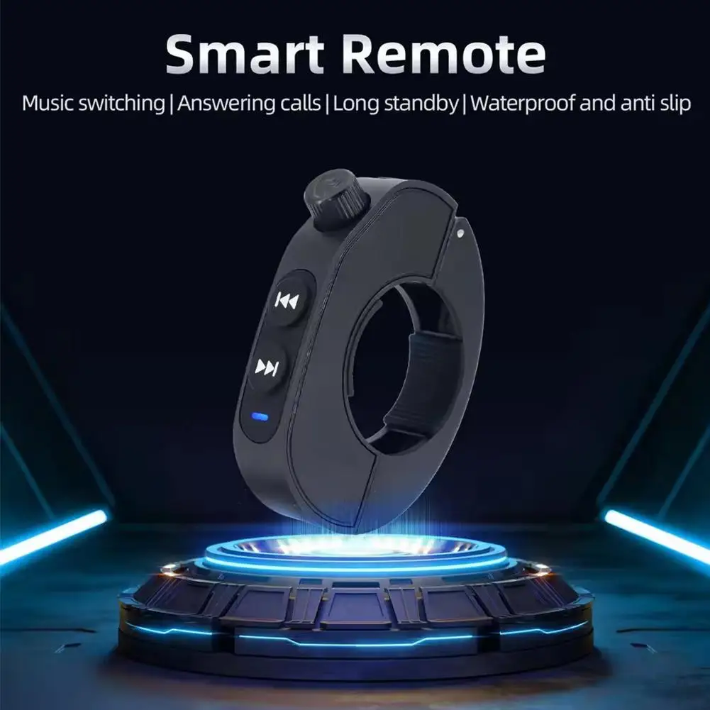 Фото Автомобильный беспроводной мобильный телефон Bluetooth-контроллер мотоциклетное колесо водонепроницаемая кнопка рулевого управления Y6C2 №5