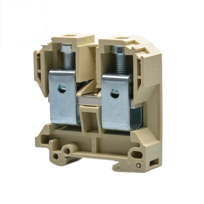 

JUT2-70 electric cable connector 192A/2-0AWG screw DIN rail terminal blocks