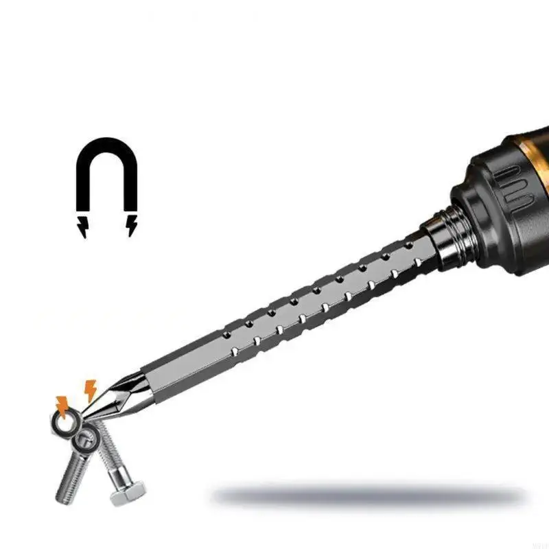 M5TF T Type Overdriver Set Ratcheting Dill Driver Bit Точная ручная инструмент Многофункциональный