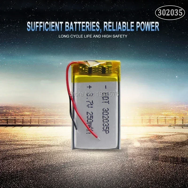 3 7 В 150 мАч 302035 032035 Полимерная литий-ионная аккумуляторная батарея для