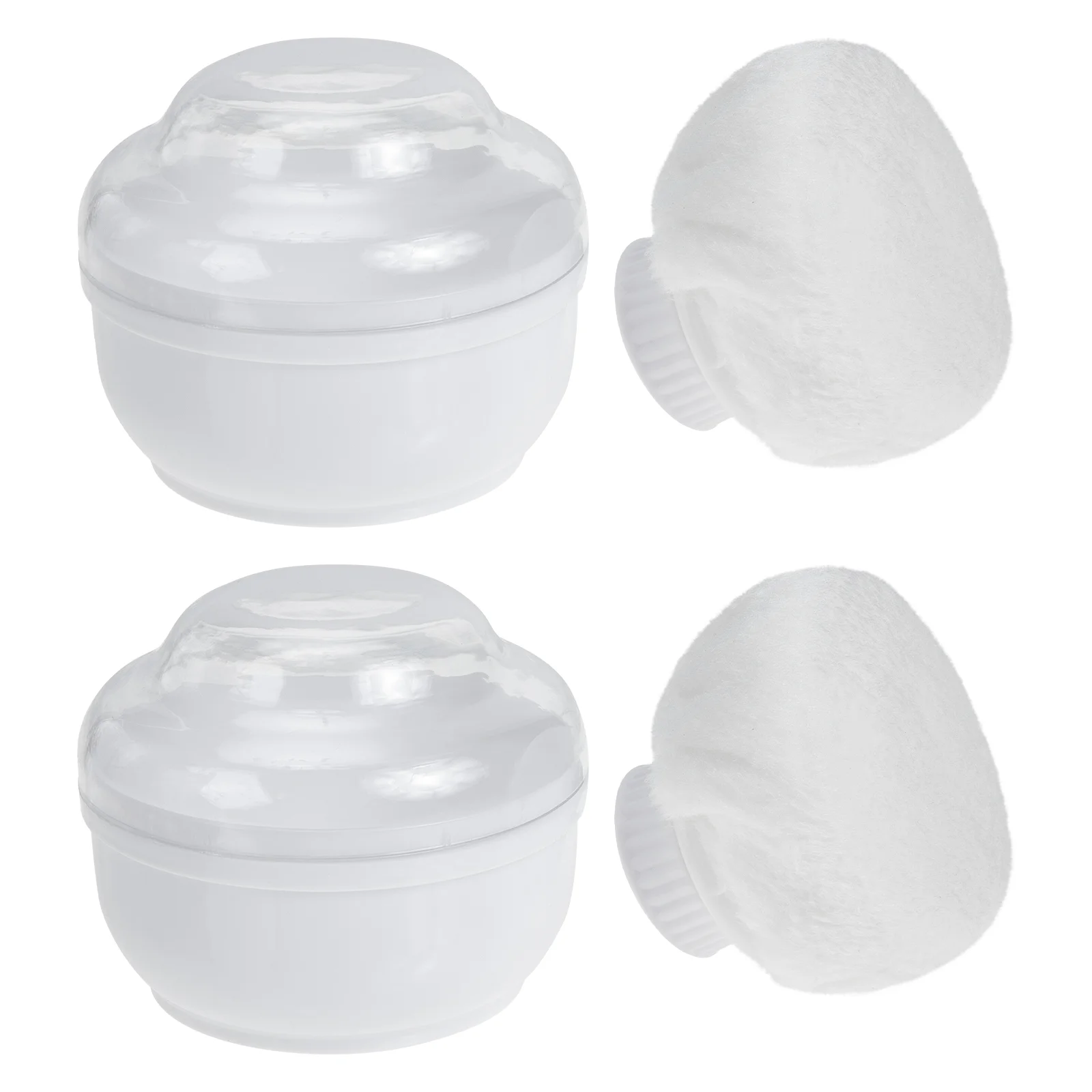 

Powder Baby Puff Case Body Loose Dispenser Talcum Bottle Storage Boxes Box After Bath Container