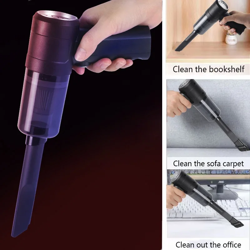 Беспроводной автомобильный пылесос 12000 па 1800 мАч |