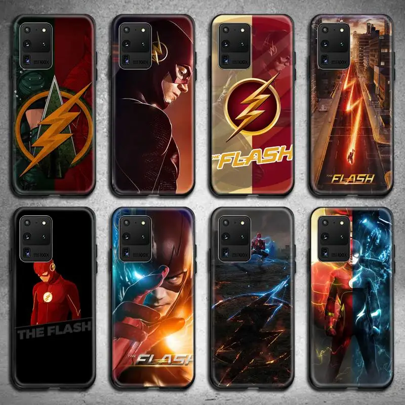 

DC The Flash TV Phone Case For Samsung Galaxy S21 Plus Ultra S20 FE M11 S8 S9 plus S10 5G lite 2020