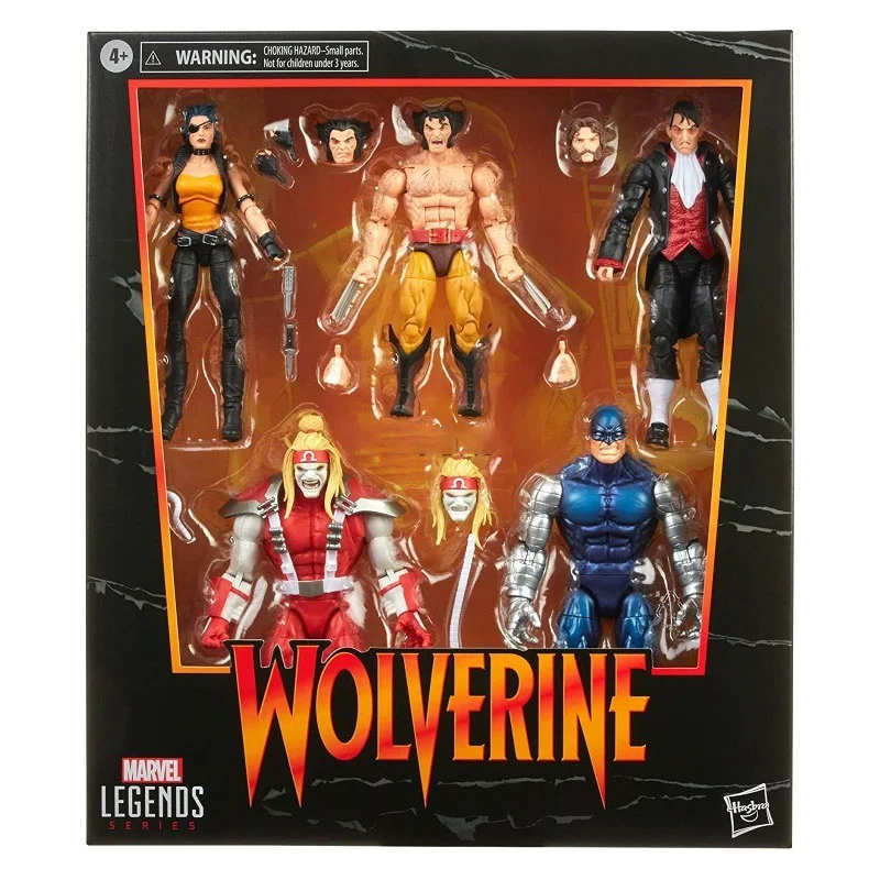 

Росомаха из серии «Легенды Marvel» от Hasbro, 5 шт. в упаковке