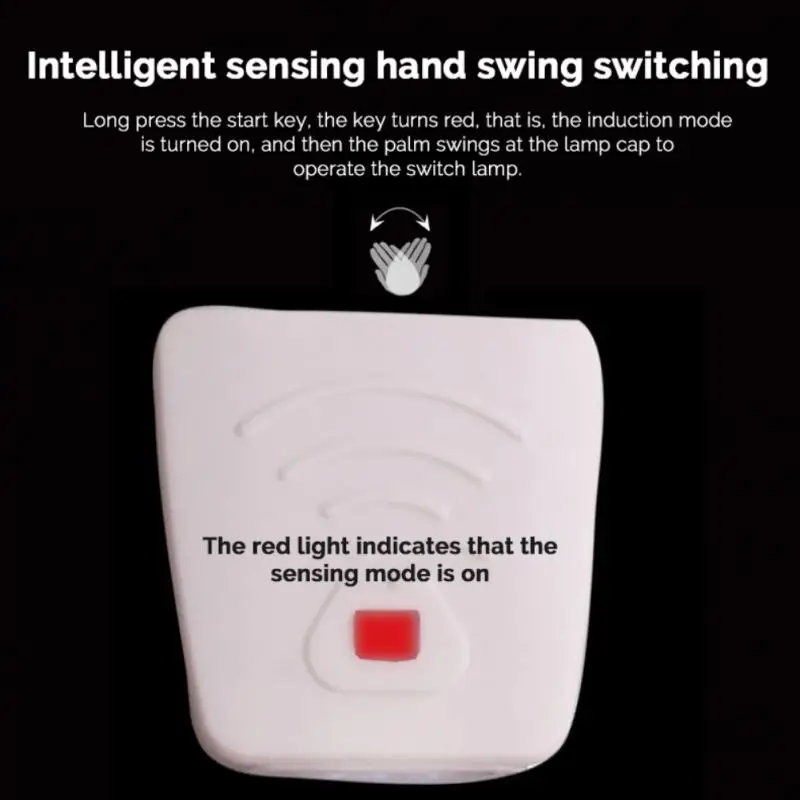 

Induction Headlamp LED Head Lamp With Built-in 500mAh Battery Flashlight Rechargeable Head Torch Head Light Clip Cap Lamp