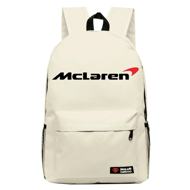 

2022 new men's leisure backpack computer notebook multifunctional car MCLAREN Backpack