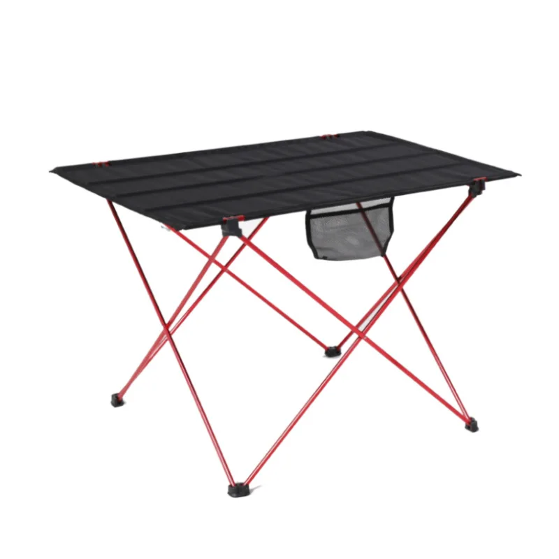

New Outdoor Aluminum Alloy Folding Casual Mesh Beach Portable Barbecue Camping Table