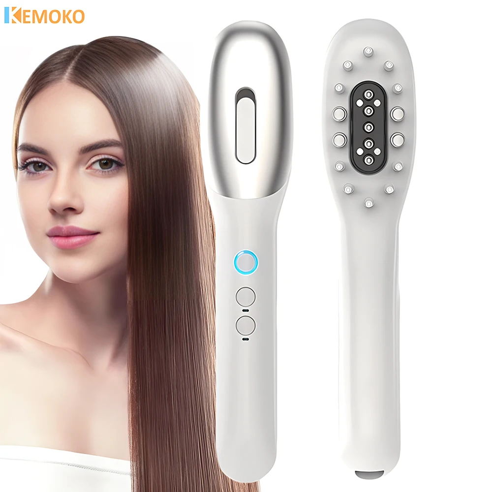 RF расческа для роста волос против выпадения медицинская массажа кожи головы