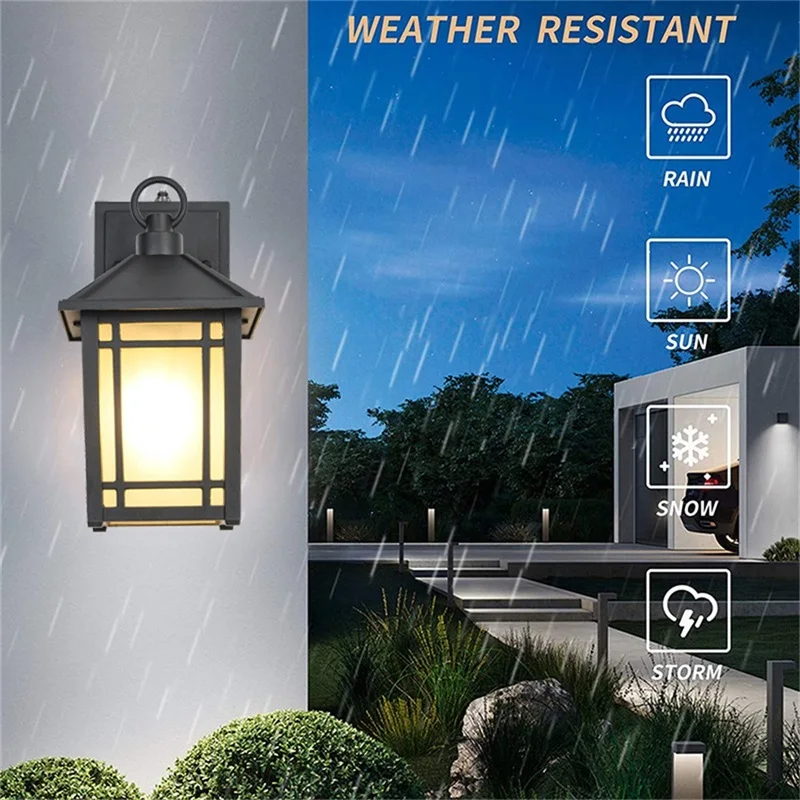 Современные уличные настенные лампы DLMH современные креативные декоративные для