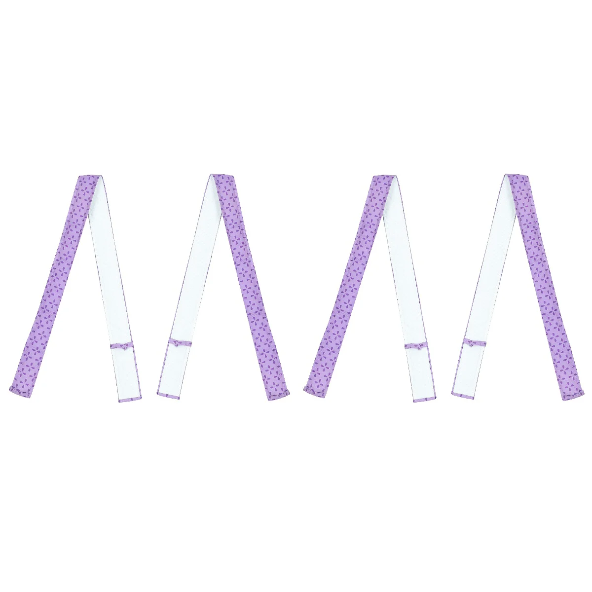 

4 Tray Protection Strap Warp Cake Strips for Baking Straps Reusable Strip